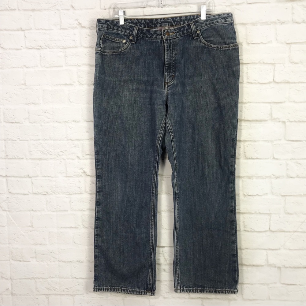 Carharrt Insulated Flannel Relaxed Boot Jeans 16